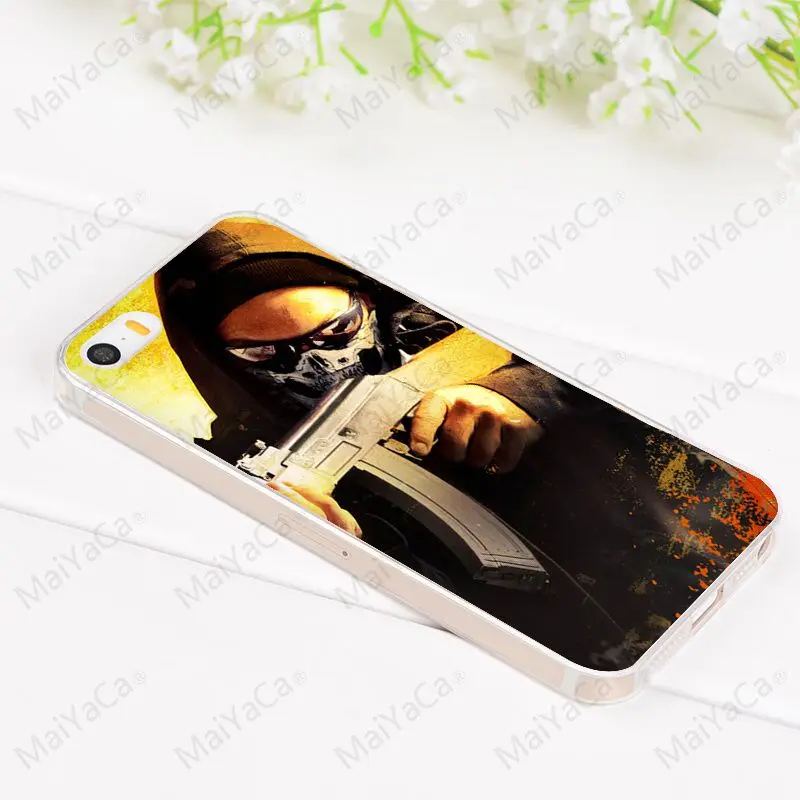 12 Чехол для телефона MaiYaCa cs go С Пистолетной игрой для iPhone 6S 6plus 7plus 8 8Plus X XS XR 5 5S 11pro max 11pro чехол - Цвет: 12