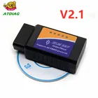 2021 ELM 327 в 2,1 адаптер BT работает на Android Torque Elm327 Bluetooth V2.1 интерфейс OBD2  OBD II Авто Диагностика-сканер