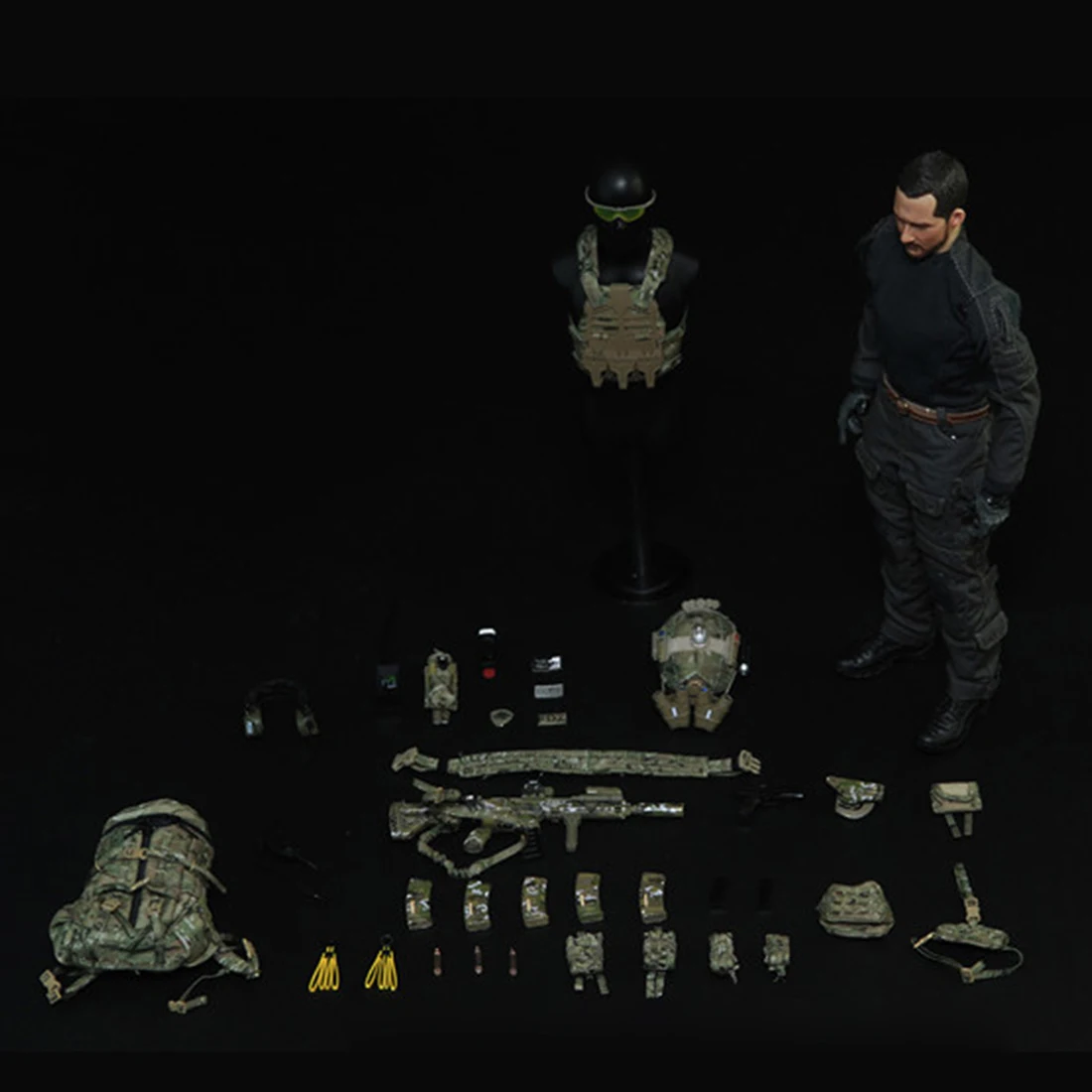 NFSTRIKE 1/6 30 см модель солдата Реалистичная голова скульптура DIY подвижные морские котики Военная фигурка модель игрушки для взрослых детей