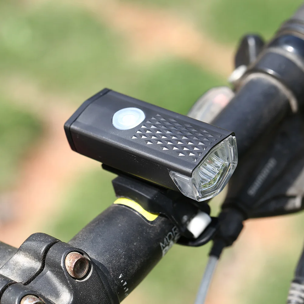 

2pcs Waterproof XPE LED 300LM Bike Front Headlight Rear Taillight Bicycle Lights Portable Light Mountain Bike Lights