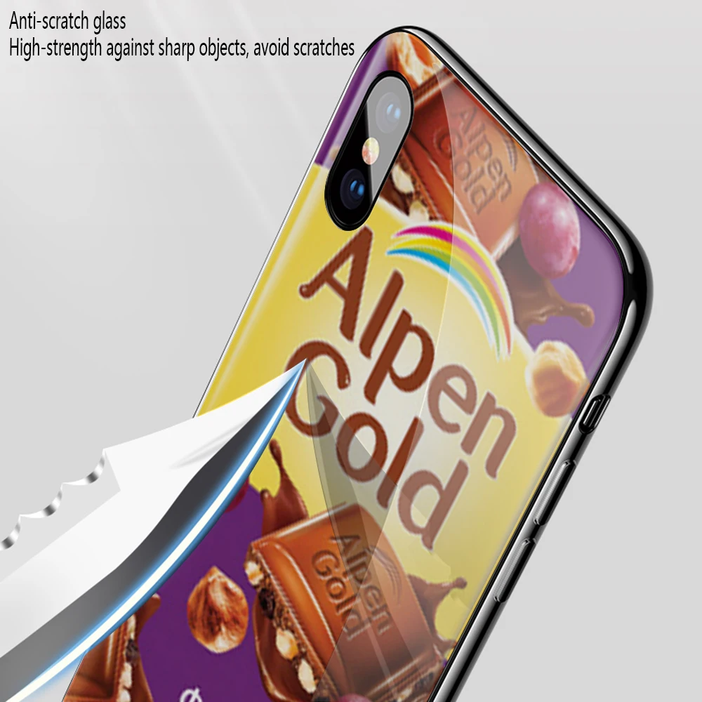 Забавный шоколад русский закаленное стекло мягкий чехол для Huawei Honor 8x9 mate 20 P10 P20 P30