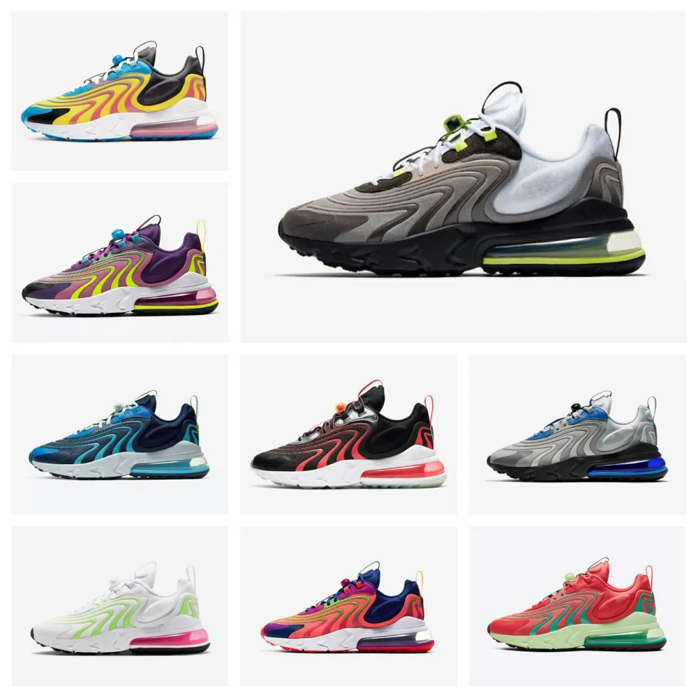 

The New Hot Selling V3 Mas Menâ€™s Running Shoes Reacting ENGD Wave Pattern Women Sport Footwear 127 Red Blue Black Sneakers