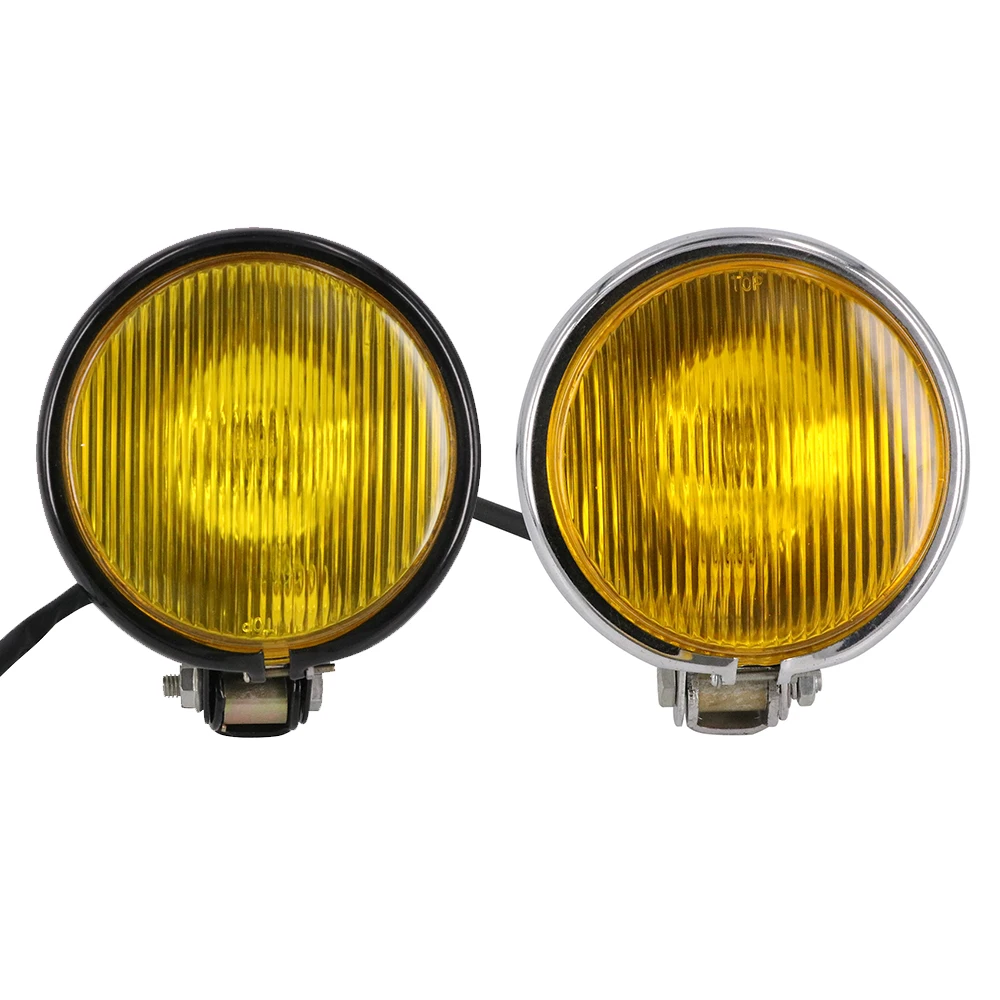 Мотоциклетные Ретро пятно Туман головной светильник фары для кафе гоночного