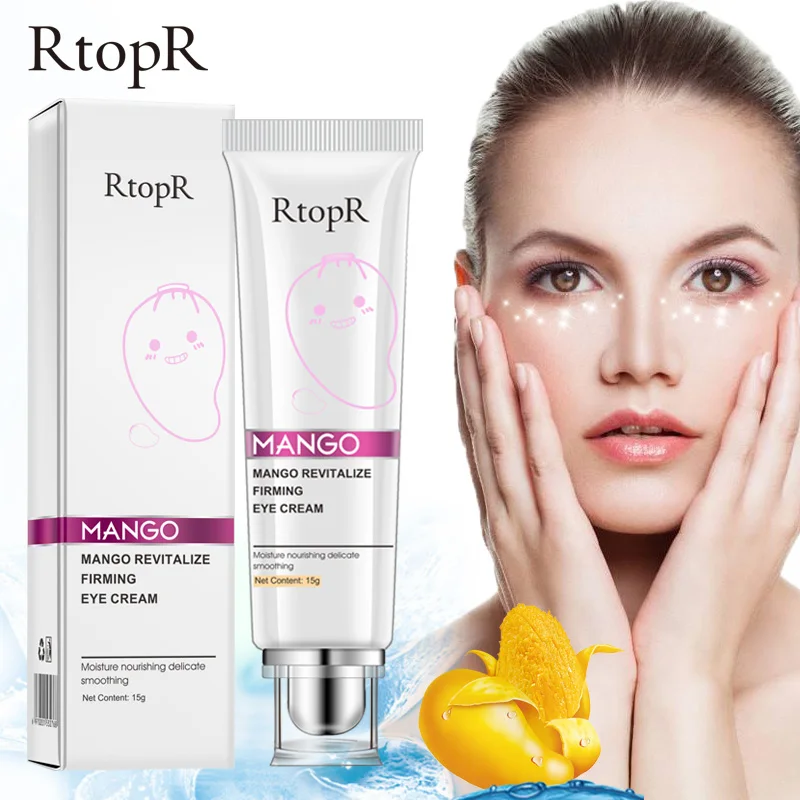 

RtopR Firming Anti Aging Eye Cream Anti Wrinkle Improve Fine Lines Remove Dark Circles Fade Eye Bags Anti Puffiness Skin Care