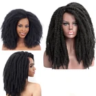 18 дюймов Омбре Marley косы вязание крючком волосы оптом твист коробка Омбре АФРО Синтетические Джамбо плетеные волосы удлинители для черных женщин