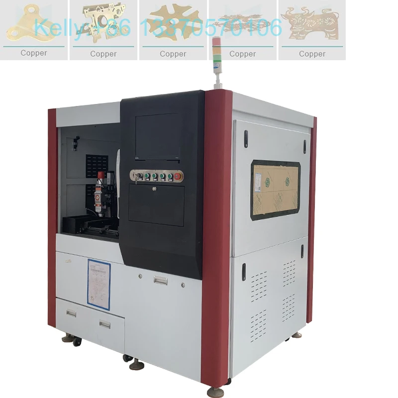 Небольшой лазерный резак cnc Сталь 1 кВт Raycus/Max/IPG небольшой для металла на продажу