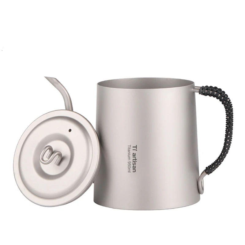 Кофейник гусиная шея с длинным узким носиком 950 мл | Спорт и развлечения