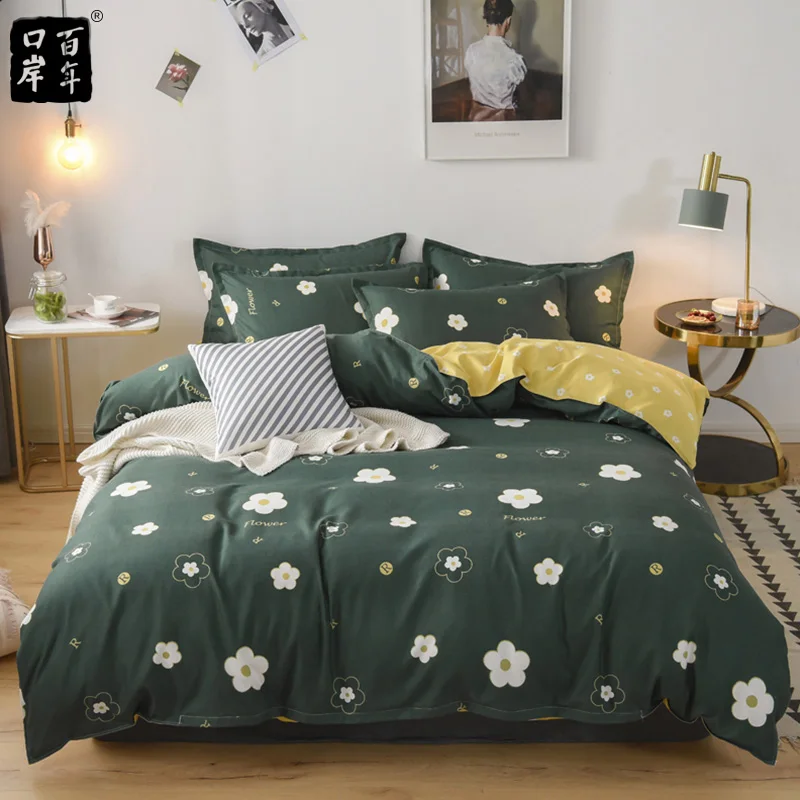 Постельное бельё 4 шт./компл. постельных принадлежностей 28 Стиль Бытовая печать