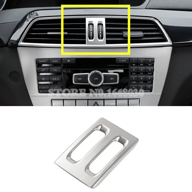 Внутренняя консоль с регулировкой вентиляции крышка ручки для Benz C класса W204 S204