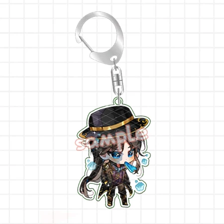 Акриловый брелок для ключей с персонажами игры подвеской сумки игрушка из