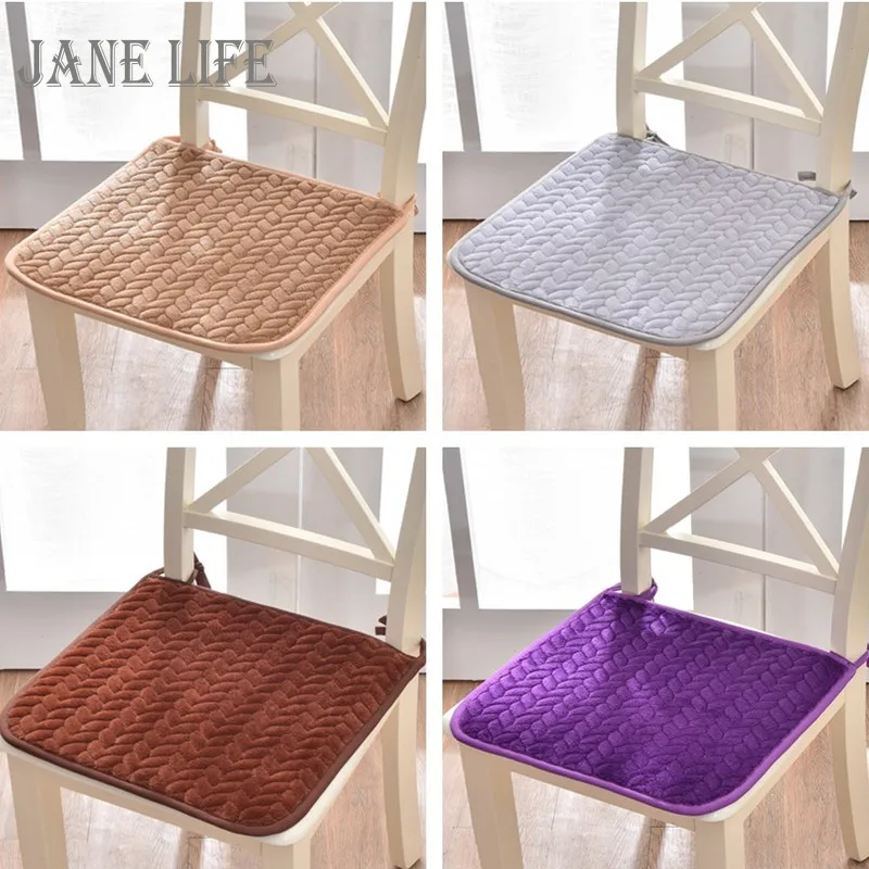 

Four Seasons General Seat Cushion Non-slip Dining Chair Cushions Comfortable Office Cafes Cushion Computer Chairs Seat Pat Mat