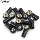 YEAHRUN 11020 шт. алюминиевая шариковая головка M4 шарнирное соединение для 110 радиоуправляемого гусеничного автомобиля Axial SCX10 90046 D90 D110 Tamiya грузовик