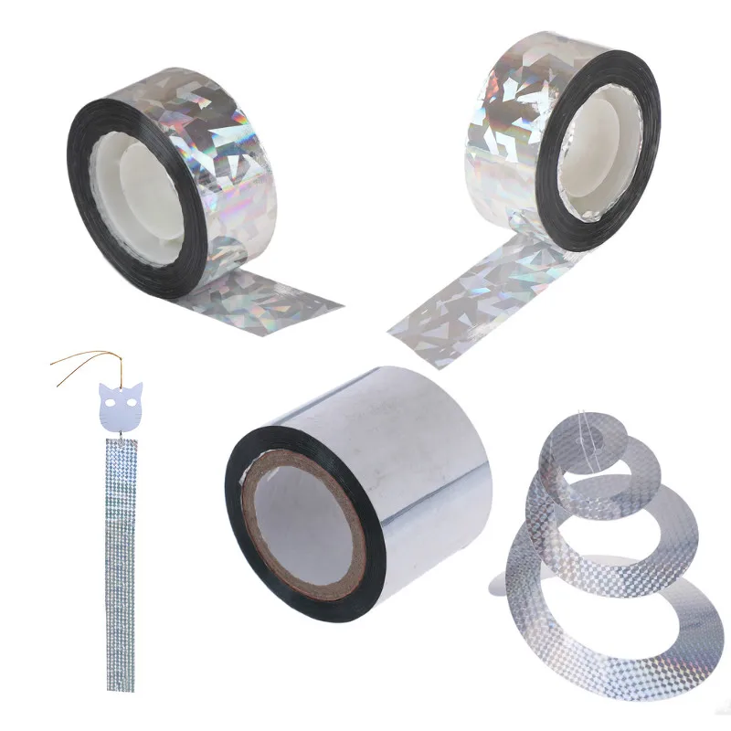 

Anti Bird Tape Bird 70/80/45m Scare Tape Audible Repellent Fox Pigeons Repeller Ribbon Tapes for Pest Control