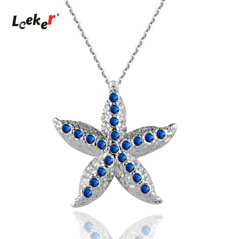 LEEKER Двойные цепи половина Снежинка чокер ожерелье Желтая роза Золото Серебро