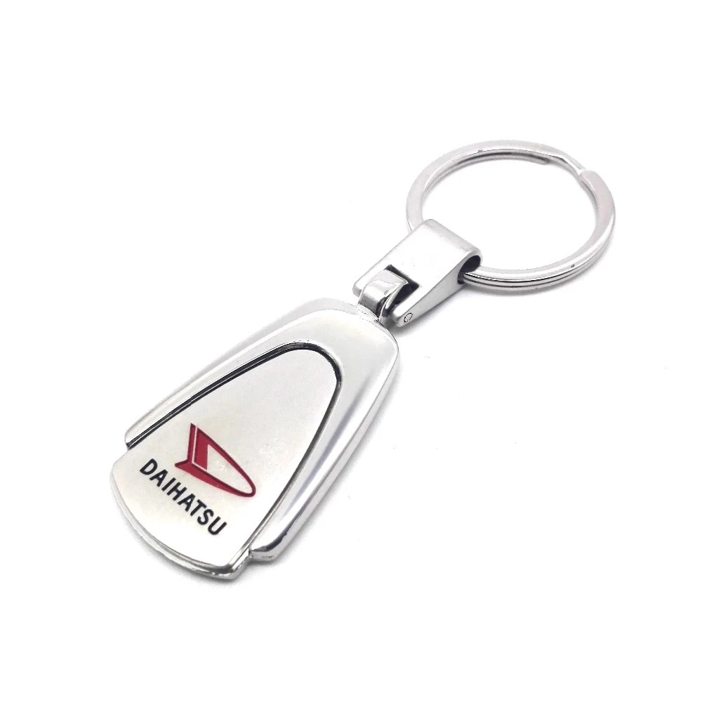 Автомобильный трапециевидный брелок для ключей 3D металлический логотип из