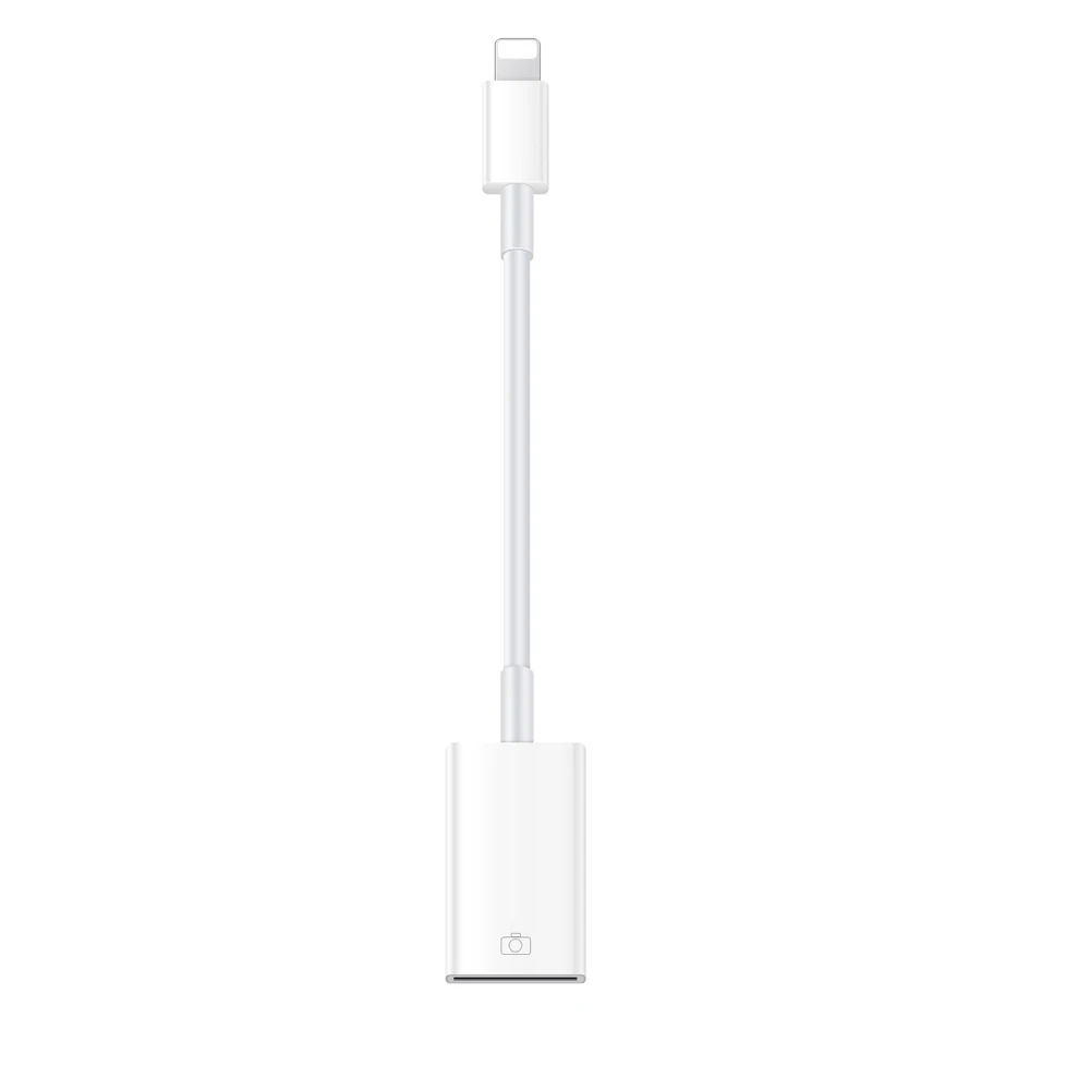 OTG USB адаптер для камеры кабель Lightning наушники миди электрическая клавиатура