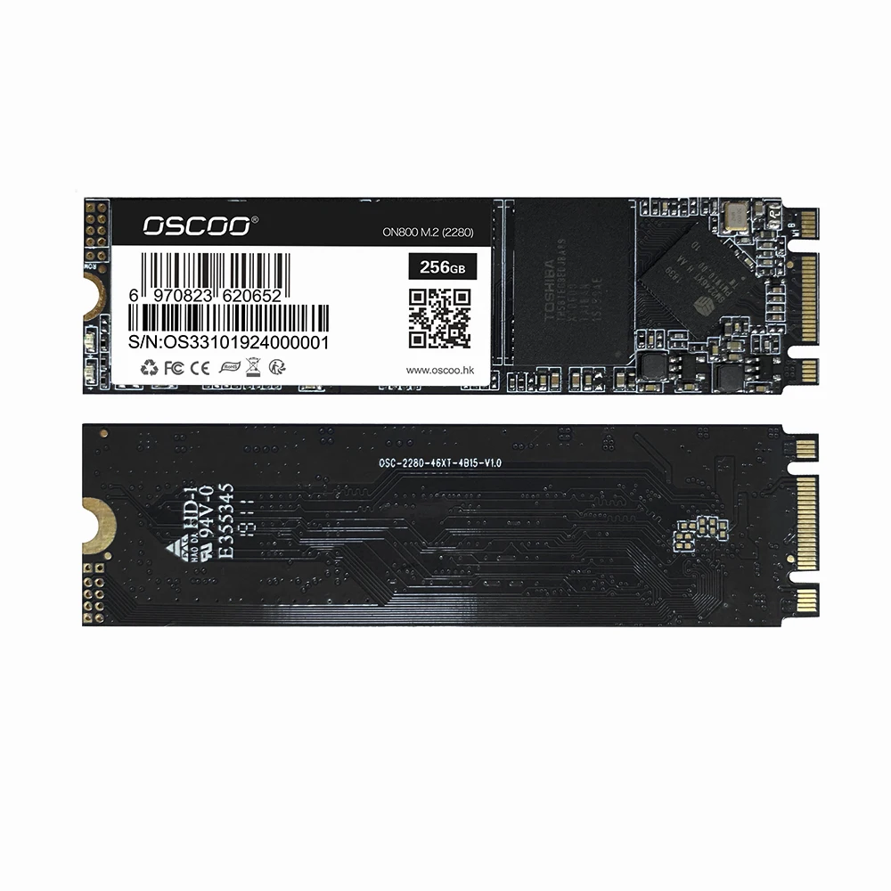Твердотельный накопитель OSCOO M.2 SSD 2280 128 ГБ 240 256 HDD M2 NGFF жесткий диск для компьютера
