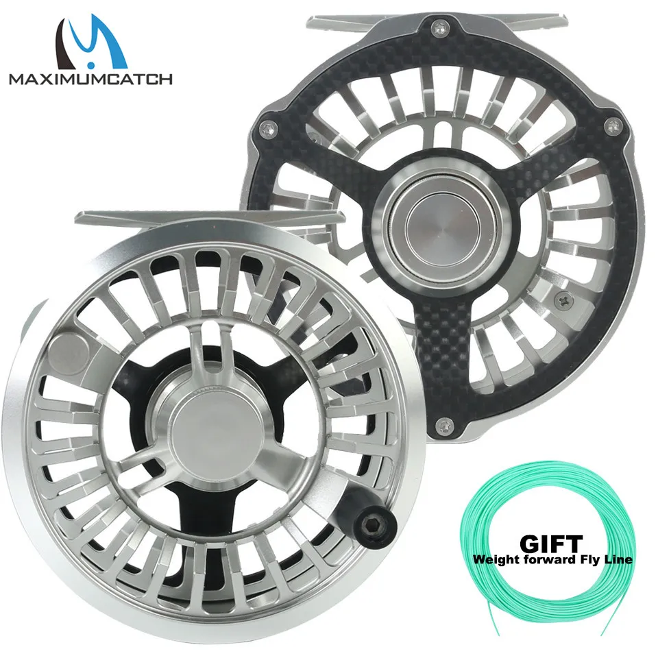 Водонепроницаемая рыболовная катушка Maximumcatch Sensor CM из углеродного волокна и