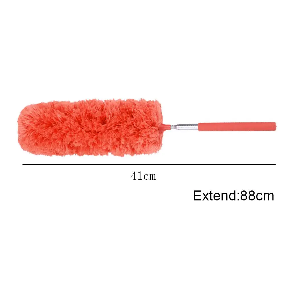 

Adjustable Stretch Extend Microfiber Feather Duster Dusting Brush Household Cleaning Tool for Car Window Table Living Room