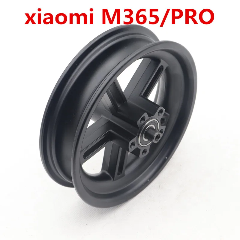 

For Xiaomi M365 /Pro Electric Scooter Rear Wheel Hub 8 1/2x2 Aluminum Alloy Disc Brake Rim Perfect Replacement Accessories