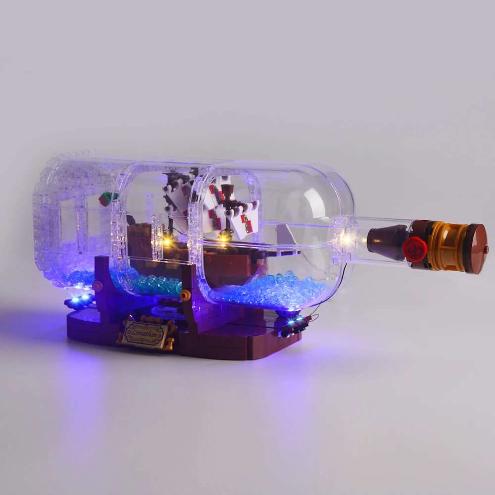 Строительный блок технология освещения соединительный совместим с Lego 21313