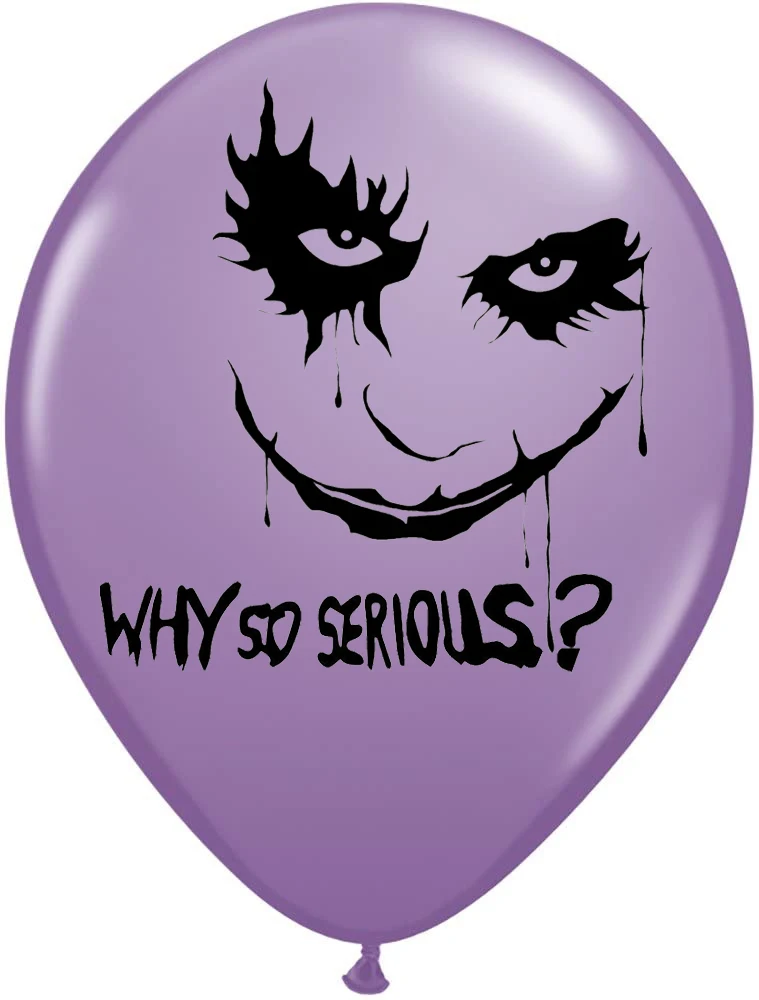 10 шт./лот 12 дюймов клоун Джокер тема День Рождения вечерние воздушных шаров из