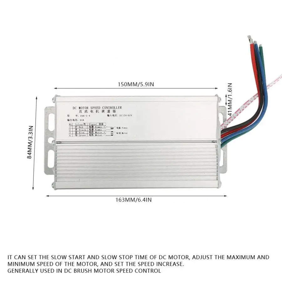 Регулятор скорости двигателя регулируемый светодиодный дисплей|Контроллер