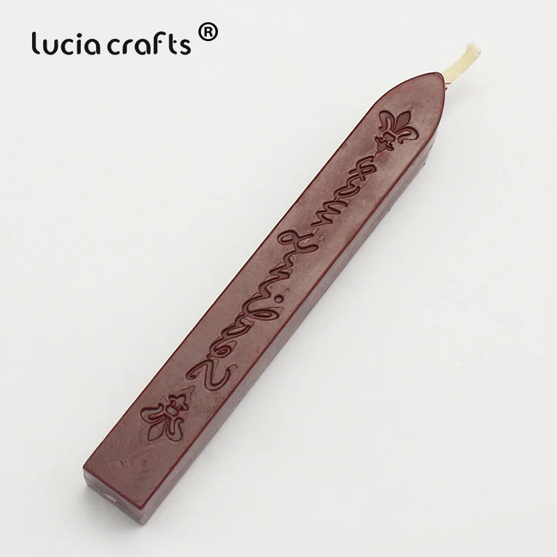 Распродажа! Lucia crafts 9*1,1*1,1 см красочные уплотнительные восковые палочки штамп воск для документов запечатывания 1 шт./лот I1108