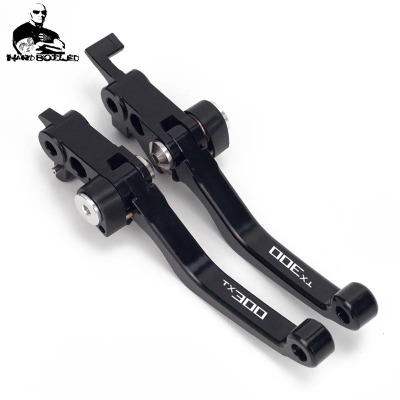 TX300 BLACK Тормозные рычаги сцепления мотоцикла для Husqvarna TX125 TX300 TX 125 300 Байк для Husqvarna TE300I TE 300I - Цвет: TX300 BLACK