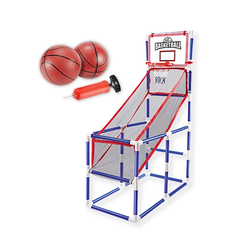 

Kids Arcade Basketball Hoop Shot Game Outdoor Indoor Sports Toy Removable Basketball Hoop Training Toy Children's Day Gift Game