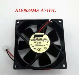 For ADDA AD0824MS-A71GL Server Cooling Fan DC 24V 0.16A 80x80x25mm 2-wire