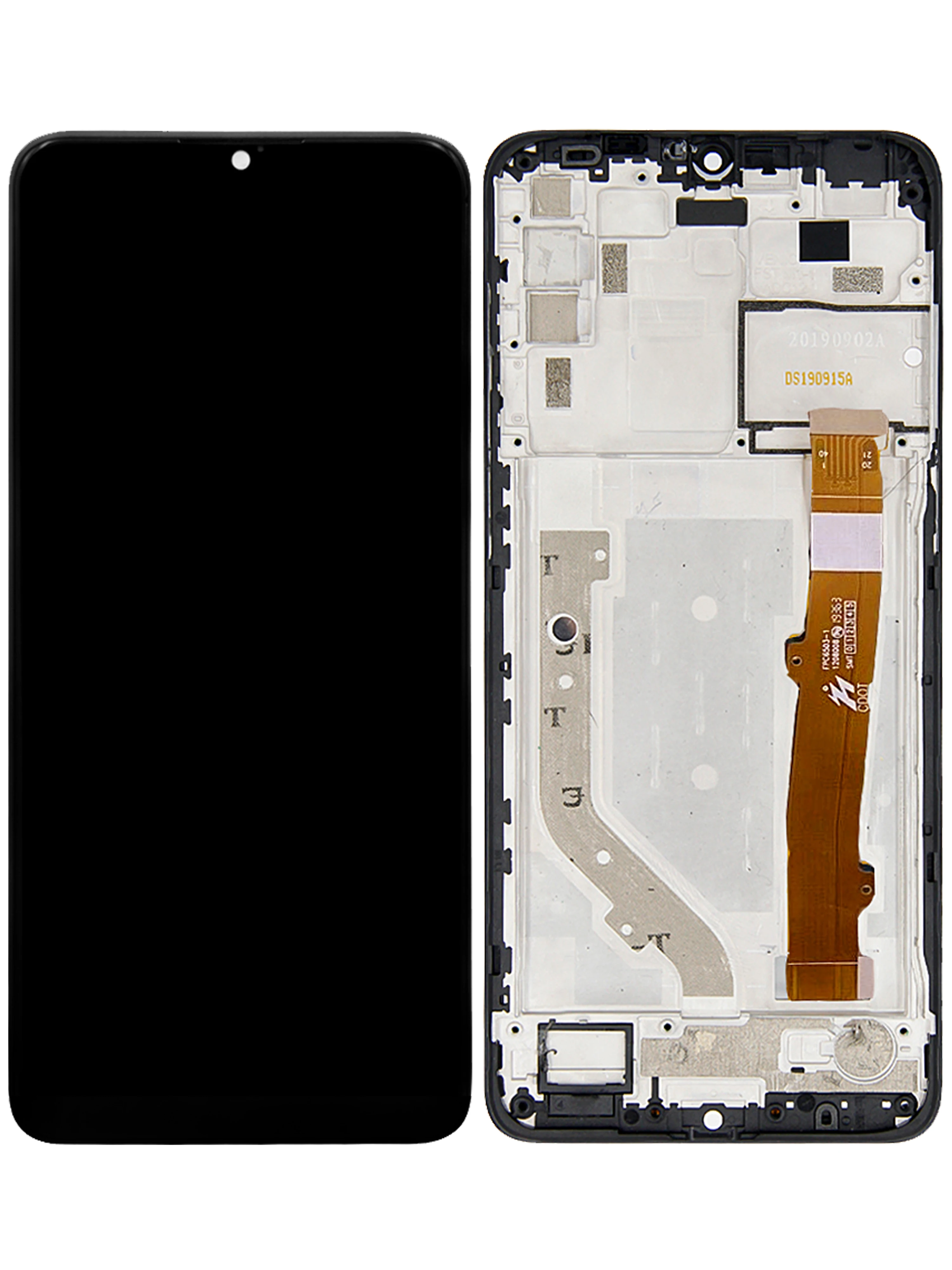 Pantalla LCD de 6,52 pulgadas para tel&eacute;fono m&oacute;vil, montaje de digitalizador con pantalla t&aacute;ctil, reemplazo para modelo de 2019 pulgadas, para modelo de tel&eacute;fono m&oacute;vil, modelo de modelo 5048y OT5048Y 5048U OT5048-2