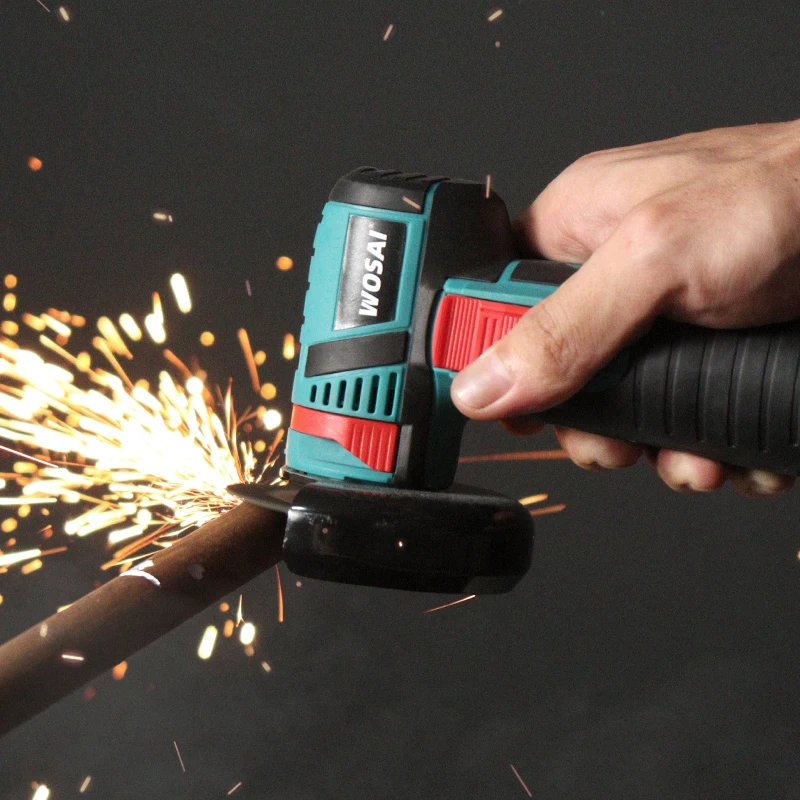 WOSAI 12 В бесщеточный угловой шлифовальный станок 19500 об./мин электрическая