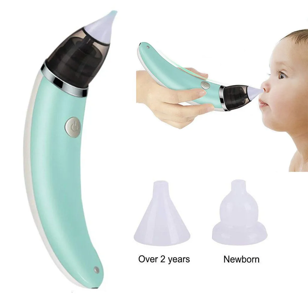1 Pc Infant Electric Suction Device Cleaner Baby Nasal Aspirator Soft Silicone Baby Sucker Cleaner Sniffling Equipment for Infa