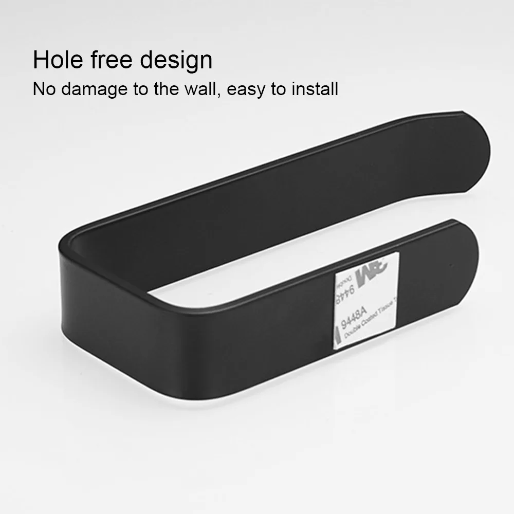 

Punch-free Toilet Tissue Box Toilet Household Roll Paper Space Aluminum Wall-mounted Toilet Paper Holder Bathroom Accessories