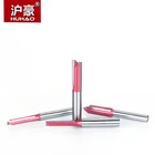 HUHAO 8 мм хвостовик 2 лезвия прямая торцевая фреза расширенные Деревообрабатывающие инструменты фрезеровочный резак прорезка для древесины триммер фреза Бит 1 шт.