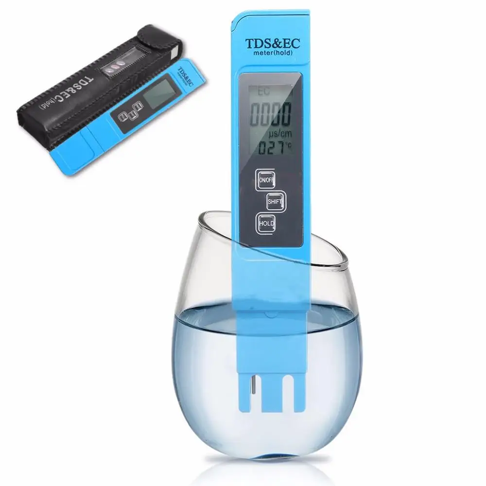 

3 in 1 Digital LCD TDS EC Temperature PPM Meter Tester Filter Pen Stick Water Quality Purity Tester