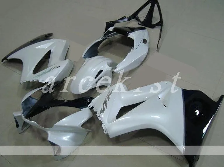 ABS Обтекатели комплект Подходит для HONDA VFR800 2002-2012 VFR 800 800RR 02 03 04 2005 2006 2007 2008 2009 2010 2011 2012 жемчужно-белый