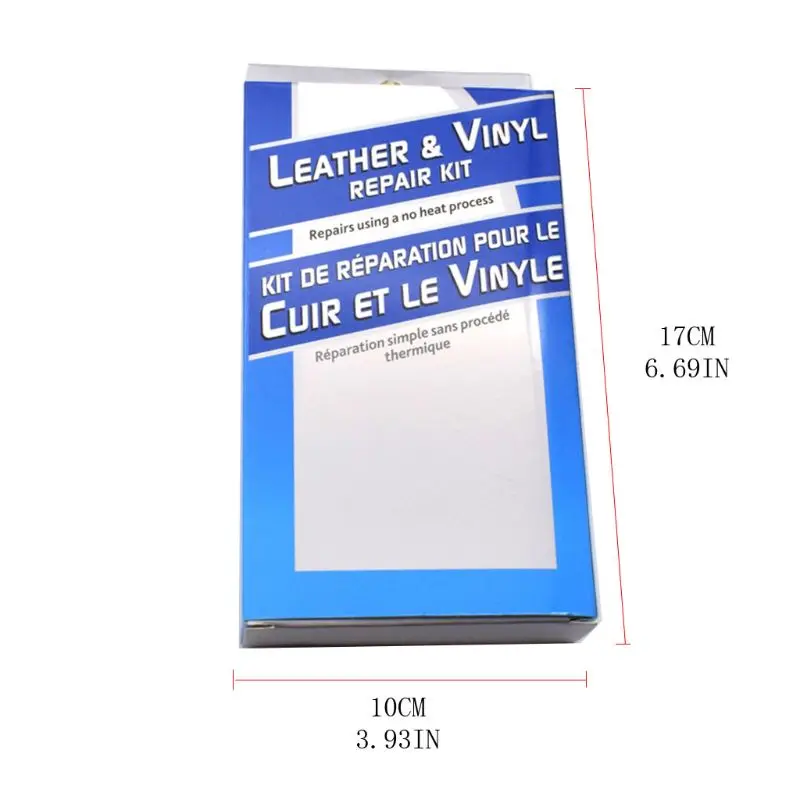 

Sofas Leather Vinyl Repair Tool DIY Kit No Heat Liquid Car Seat Hole Rips Burns Household Gadget Multipurpose Renovate Easy W91F