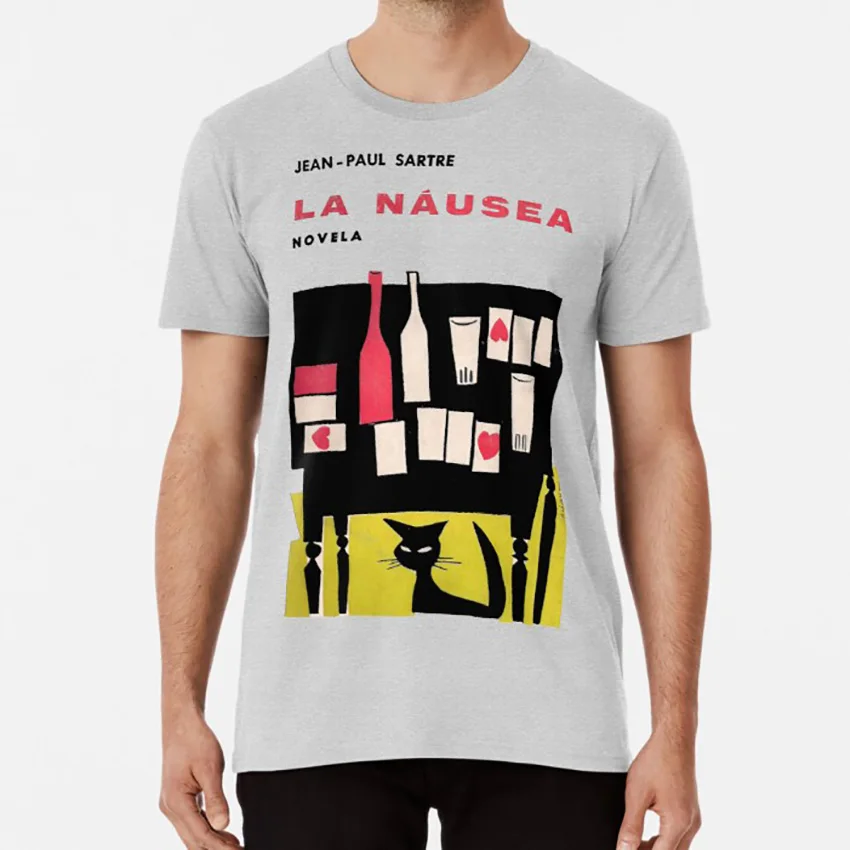 

Книга-Обложка с надписью «La тошнота»