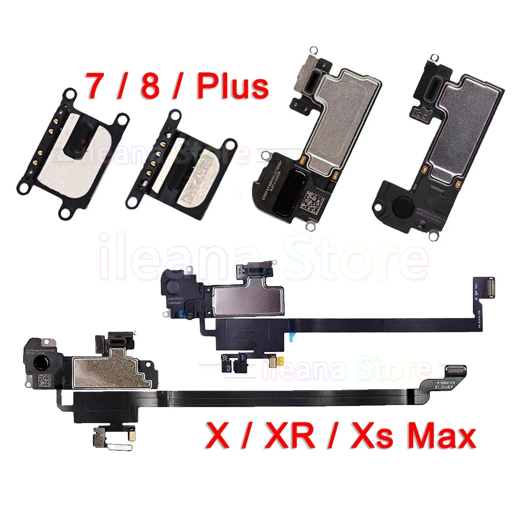 Оригинальные наушники для iPhone 7 8 Plus X XR Xs Max передние динамик гибкий кабель