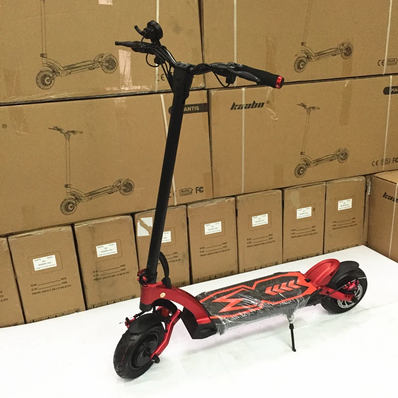 

Original Kaabo Mantis 10 Smart Electric Scooter LG Battery 60V 24.5AH 2000W Dual motor KickScooter Minimotor foldable skateboard