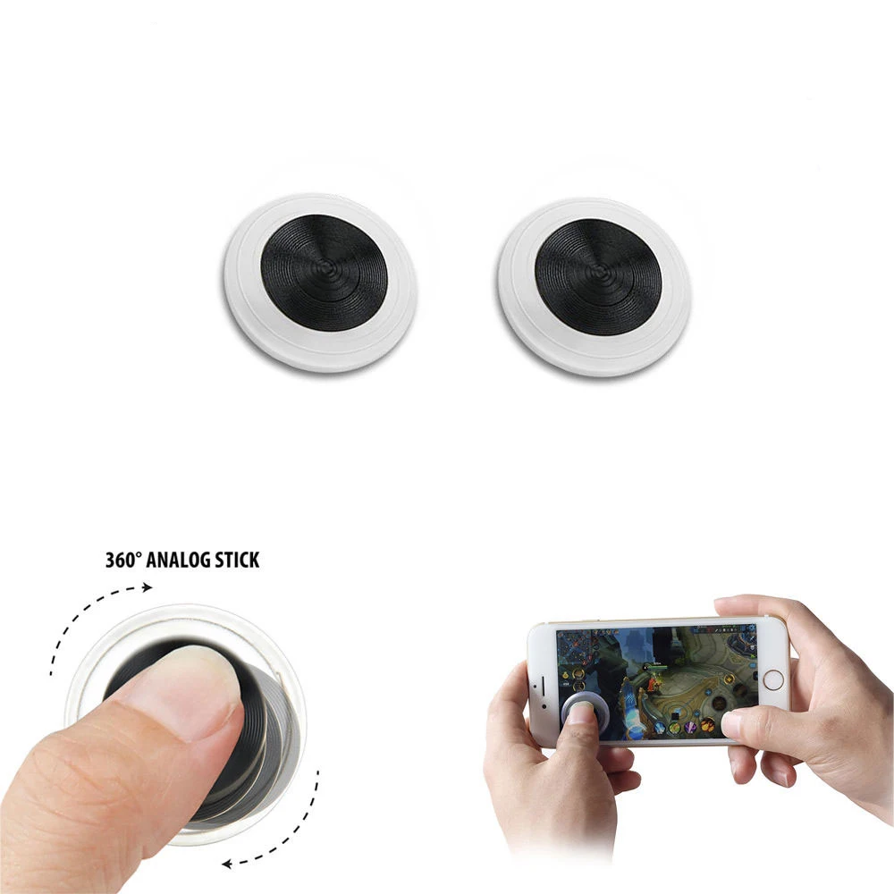 

1 pcs Ultra-thin Mini Game Controller Mobile Joystick V3 For Smart Phone Tablet Ipad