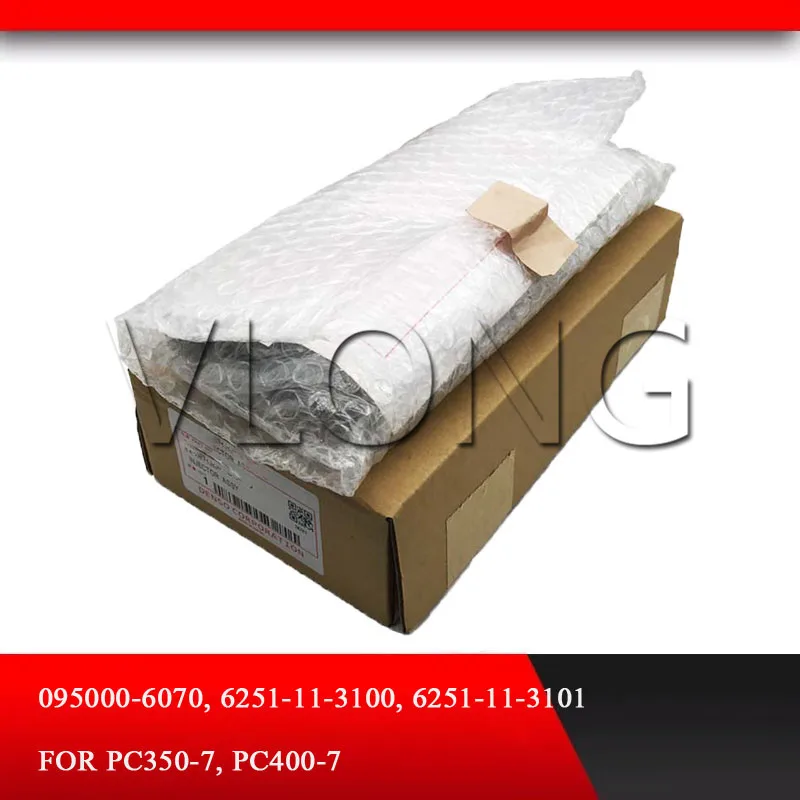 

New Common Rail Fuel Dies/el Injector Assembly 6251-11-3100 6251-11-3101 095000-6070 For Komatsu PC450-8