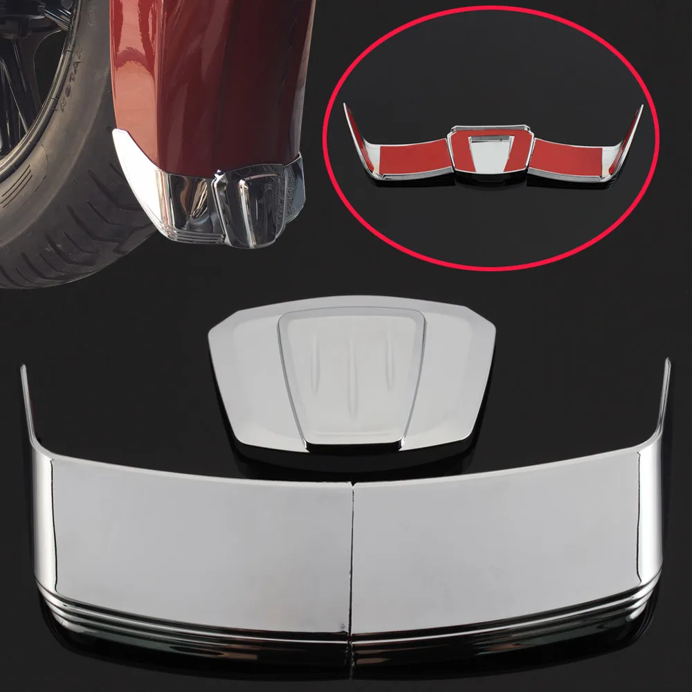 

Аксессуары для мотоциклов хромированный комплект отделки переднего крыла для индийских Скаутских моделей 2015-2019 2016 2017 2018 2020