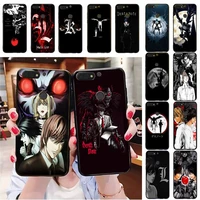 death note phone case for huawei honor 7a 8x 9 10 20lite 10i 20i 7c 8c 5a 8a honor play 9x pro mate 20 lite funda case
