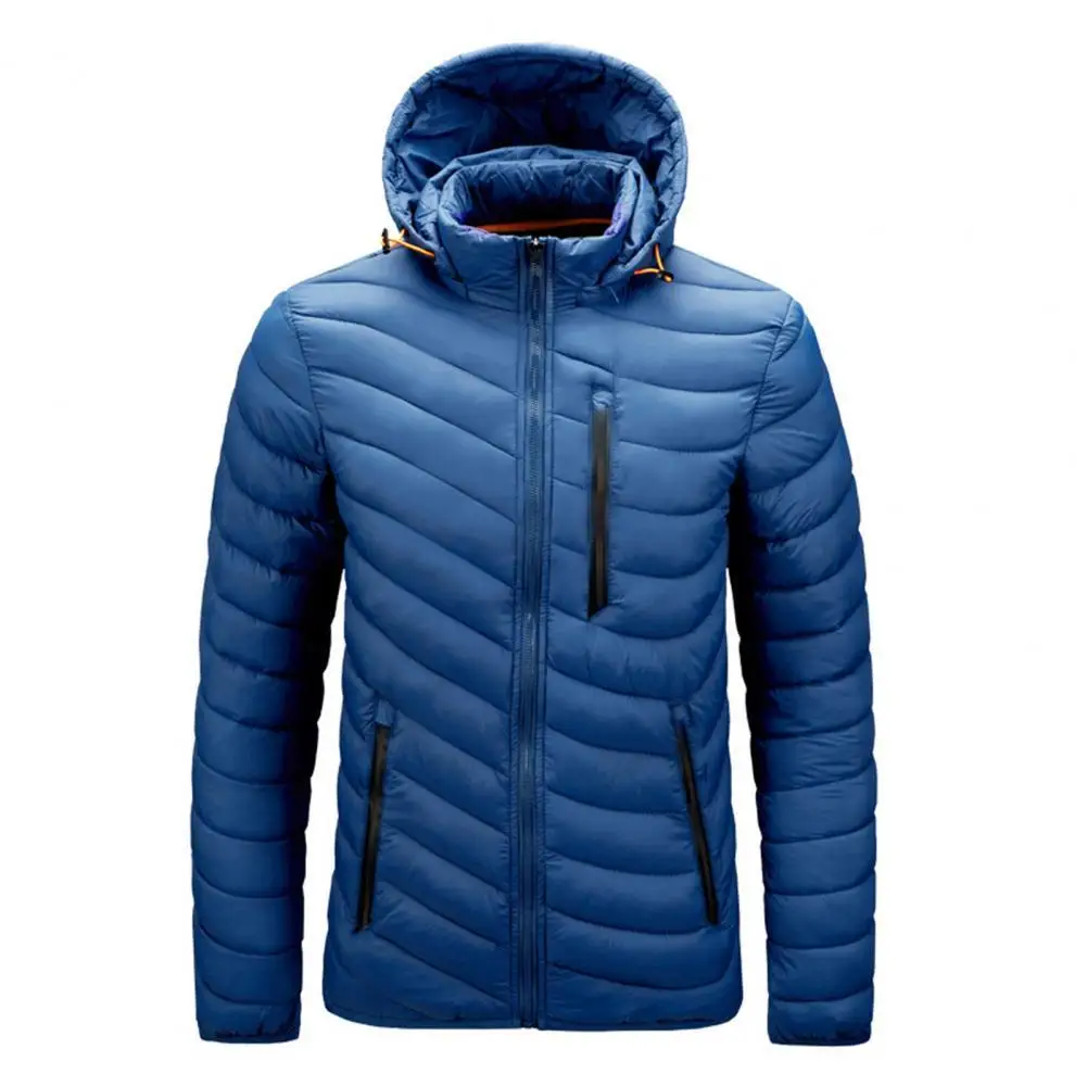 Winter Warm Waterproof Jacket Men 2021 New Autumn Thick Hooded Parkas Mens Fashion Casual Slim Jacket Coat Men