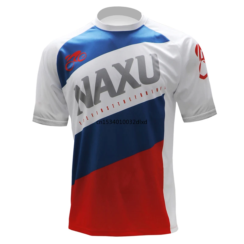 

Short Sleeve MTB Quickdry Cycling Jersey Motocross DH BMX Mountain Bike Clothing Downhill Outdoor T Shirt