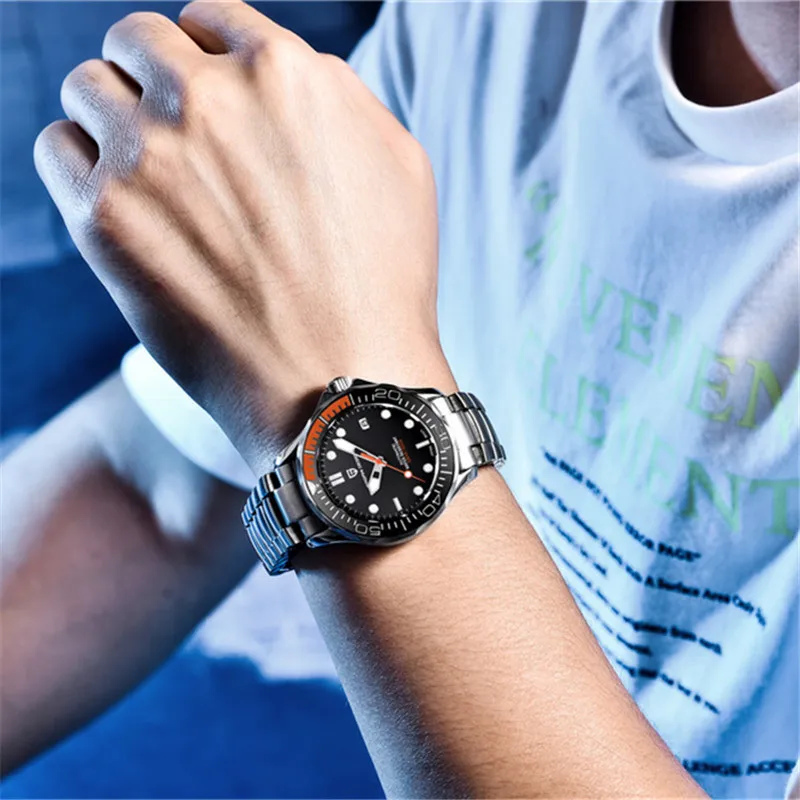 

PAGANI DESIGN Top Brand Men Watch 007 commander Men's Mechanical Watches Luminous Hands Waterproof Casual Business Wristwatch