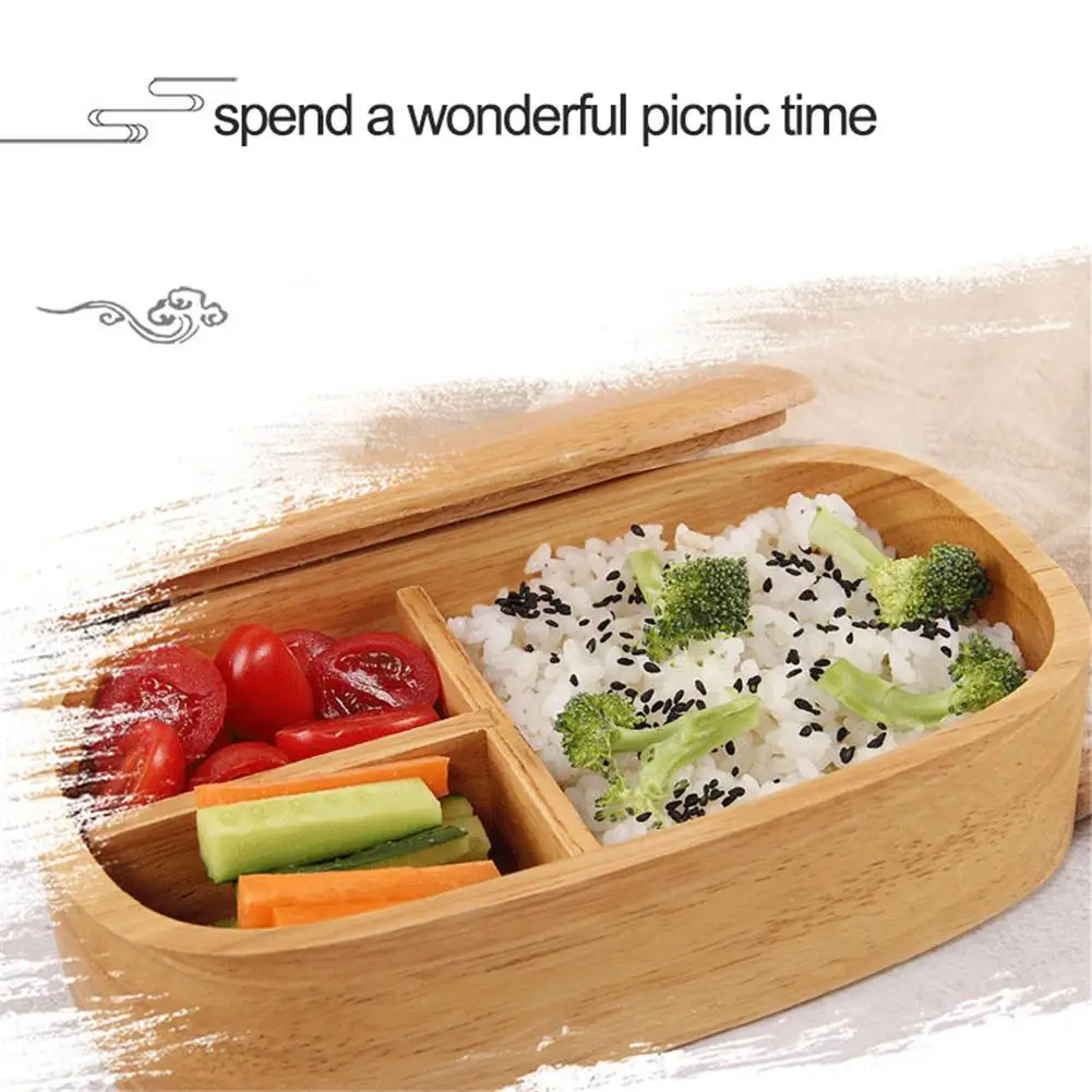 Традиционные в японском стиле контейнеры для готовки еды Bento Box Bentobox Экологичные